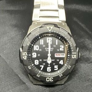 Casio Black and Silver Quartz Watch